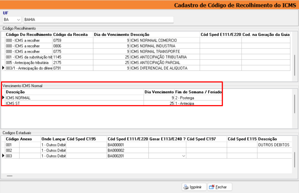 Manual Orientação Código de Recolhimento ICMS Athenas